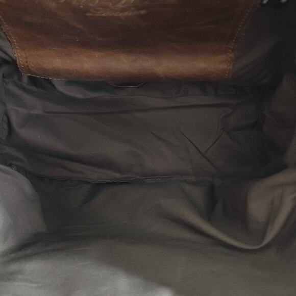 JAS MB London Medium Wings Traveler Bag leather shoulder brown satchel purse - Picture 5 of 11